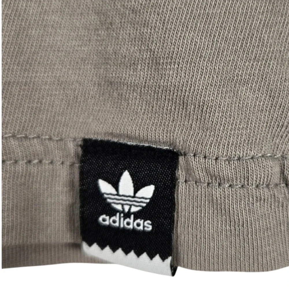 Blokecore Retro Adidas Originals TriColor Block Logo Sporty Athleisure T‑Shirt M